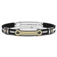 Bracelet Zancan Man in Silver ETB156G